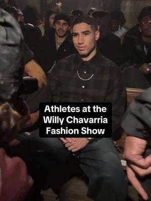 Achraf Hakimi, Candace Parker, and Djibril Cissé spotted at the Willy Chavarria show #paris #parisfashionweek #achrafhakimi #candaceparker #djibrilcisse @TreyShotYou 