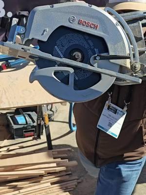 New @Bosch Power Tools  rear handle saw.... plenty of power #toolsofthetrade #tools #boschtools @worldofconcreteshow