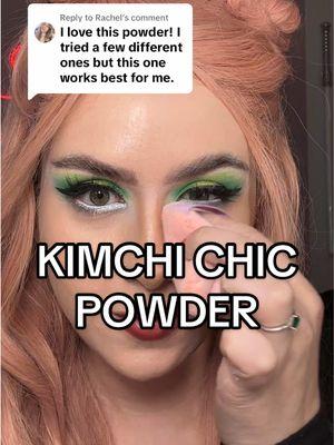 Replying to @Rachel plus it's on sale today 💗This is always selling out for a reason! | use "pink" under my eyes and "translucent" (clear) on the rest of my face @KimChi Chic Beauty  #pinkundereyepowder #pinksettingpowder #kimchichicbeauty #kimchichic #kimchichicpowder #puffpuffpass #puffpuffpasspowder #affordablemakeup #beautydeals #loosepowderrecommendation #TTSBeautyBesties #newyearnewaura #tiktokshopcreatorpicks #settingpowderrecommendation #makeuprecomendation 