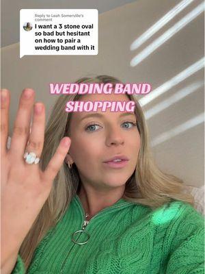 Replying to @Leah Somerville plain Jane gold band for me! I will likely get it soddered together too! Roth Bro Jewlerers if you in Indy 🙃 #engagementrings #weddingbandset #weddingbandshopping #weddingbandinspo #3stoneengagementring #threestoneengagementring 