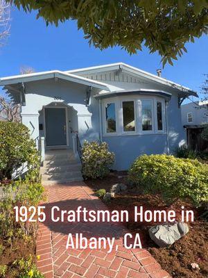 1925 Craftsman style home in Albany, CA listed for $1,295,000 CRAFTSMAN HOME WITH A PINK TILE BATHROOM 🎶 #alameda #alamedaca #alamedabayarea #alamedarealestate #oaklandcalifornia #northberkeley #leavingsf #leavingsanfrancisco #bayareacheck #bayareatiktok #california #californiatiktok #alamedacounty #alamedacountyrealestate #solanocounty #sanfrancisco #sanfranciscobayarea #eastbaycities #northbay #contracostacounty #sanmateocounty #eastbayrealestate #eastbaytiktok #oaklandrealestate #craftsman #craftsmanhome #craftsmanstyle #craftsmanstylehome #1920s #1925 #hometour #housetour 