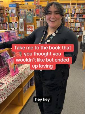 We’ve all been there 🤷‍♀️ What book did you think you wouldn’t like but ended up loving? #BookTok #indiebookstore #booksellersoftiktok #fyp #bookrecommendations 