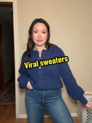 Viral sweaters that I thought were actually worth the hype! Product details in the orange shopping cart! #creatorsearchinsights #tiktokshopjumpstartsale #sweater #sweaterstyle #viralsweater 