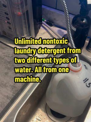 Using this continuous electrolysis water generator for the last three years. I’ve had the blessing to not have to spend a single dollar on any laundry detergent. As hard as it work, and also as much as my kids love to play out in the dirt, I know I no longer need to purchase any toxic chemical cleaners for my laundry. I know some will probably say well why don’t you just buy baking soda and vinegar? I’d still have to buy them every time they run out. My son’s skin is so sensitive, He cannot have baking soda on any of his clothes. He still breaks out in a rash. When I purchased this unit, I was not expecting anything other than drinking water. Man I was wrong, to learn how this particular unit has over 73 different uses and how it could save you and your family lots of money every single year. Shoot me a DM.  #nochemicals #laundrydetergent #savingmoney #nontoxic #householdcleaners #Fyp #water