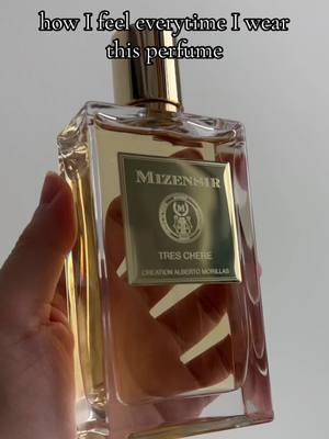 Literally feel famous 📸🤳🏼 Tres Chere from #Mizensir is that good!! 🤍 Tres Chere is a seductive scent that lingers on the skin and offers an alluring melange of orange blossom, bourbon vanilla, and sandalwood.  Find Tres Chere on twistedlily.com 🫧  NOTES Top: Orange tree blossom extract Heart: Ambrox (ambergris), Paradisone (floral accord), jasmine sambac Base: Bourbon vanilla absolute, exaltone (musk), Australian sandalwood essential oil #twistedlily360 #nicheperfume #perfume #perfumerecommendations #perfumecompliments #perfumecollection #perfumecheck #perfumetok #fragrancetok #fraghead #fragrancelover #feminineperfumes #complimentgetterperfumes #fyp 