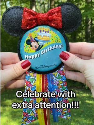 Obsessed with attention!!! Get extra attention while celebrating at Disney by adding one of these BUTTON ACCESSORIES to the Disney park’s complimentary celebration buttons!!! Link in bio to shop my ETSY shop. 🎈🎈🎈🎈🎈 #waltdisneyworld #disneyland #disneytok #disneybutton #disneypin #disneybirthdaytrip #disneybirthday #disneyaccessories #disneysmallshop #minniemouse #disneycelebration 