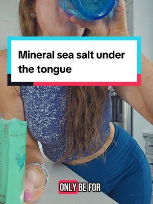 The first thing I do every morning is take a mineral sea salt and put it under my tongue and drink water to hydrate my body and my cells.  🌿Always love what Barbara O'Neill has to say about these mineral salts. #minerals #mineralseasalt #mineralsalt #seasalt #magnesium #hydration #hydrationtips 