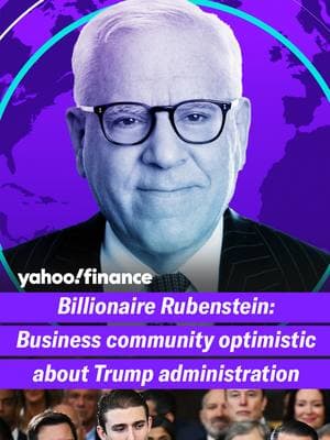 "New administrations always produce some optimism. And now, you know, the optimism is in the business community," billionaire Carlyle Group co-founder David Rubenstein says. #yahoofinance #yahoofinancelive #donaldtrump #trump #wef #worldeconomicforum #businesscommunity #sec #crypto #cryptok #cryptocurrency