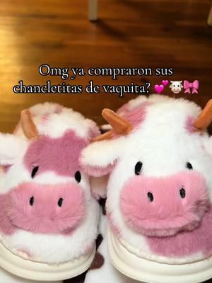 Compren sus chancletitas de vaquita 🐮🎀💕 #vaquita #fypシ #parati #chanclasdevaquita #vaquitas #cow #girlythings #comfy 