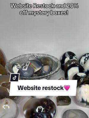 The website is loaded with beautiful goodies and mystery boxes are all 20% off until 2/1/25! There is no code needed, it will automatically come off at checkout! I hope you all find something you love! #crystaltok #crystalhealing #crystalsoftiktok #crystallovers #tiffanystone #mossagate #orcaagate #crystalenergy 