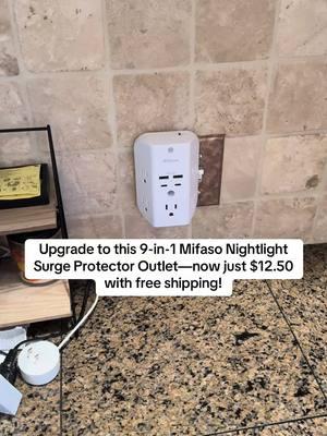 I will definitely be purchasing more for other rooms. @Mifaso products US #HomeImprovement #TechGadgets #tiktokfinds #mifaso  #SmartHome #GadgetLover #HomeEssentials #CoolGadgets #NightLight #surgeprotector #outlet  #power 