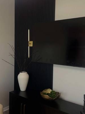 No more boring walls!  🔗 in my b!0! #wallpannel #pvcpanel #wallpanelling #accentwall #blackaccentwalls #3dwallpanels #art3ddecor #accentwallideas #homeproject #homeinterior #homedecor #diyprojects #fyp #viralvideo 