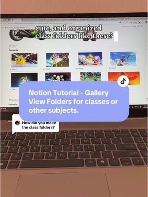 Replying to @Kayla♡ Let me know if you all want some short tutorials like these! I also will post longer-length tutorials on my YouTube channel. The link would be in my bio☁️ #notion #notionpage #notiontemplate #notiontutorial #fyp #foryou #foryoupage #study #studytok #productivity #aesthetic #school #uni #college #notionpageinspo #galleryview 