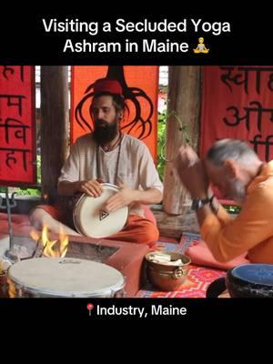 Visiting a Secluded Yoga Ashram in Maine. Filmed on August 17, 2024. #fyp #foryoupage #fypシ #maine #207 #mainah #mainetok #mainecheck #newengland #visitmaine #yoga #ashram #journalism 