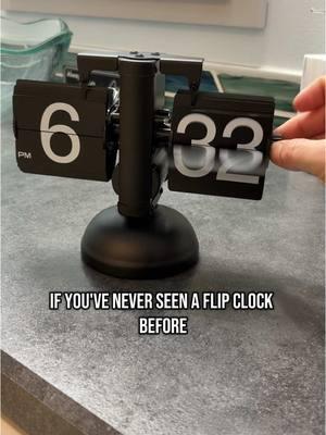 Flip clock will definitely turn heads #flipclock #clock #flip #flipclockaesthetic #time #decor #decoration #homedecor 