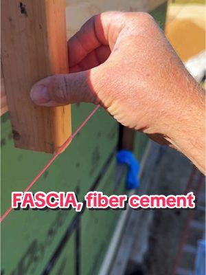 Install fiber cement fascia…PRO Edition #gotitcoach #fascia #fibercement 