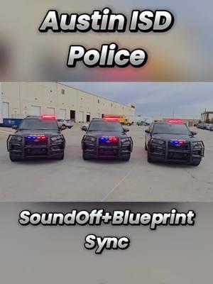 The Austin ISD Police are ready to Rock n Roll!! These vehicles were designed expertly by our Round Rock team with BEAUTIFUL SoundOff Blueprint synchronization. This 2025 fleet is ready to protect the peace in STYLE. Don't wait to book your next installation with the best! #texas #roundrock #danasafetysupply #soundoff #soundoffblueprint #ford #publicsafety #officersafety #policelights #957705