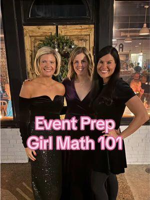 Save this for girl math planning 101. #eventprep #eventprepping #botoxtips #chemicalpeeltips #spraytantips 