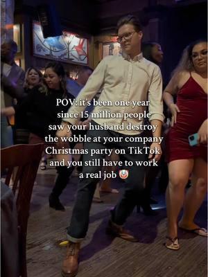 Was he smooth with it or was he smooth with it? But seriously though, when do we get to quit our jobs and focus on our tiktok?… asking for a friend. #fyp #fypシ #4u #texas #vic #holiday #wobble #dance #wobblechallenge #husband #dallas #party #dancing #babyyyy #turnt #groove #partying #husbandwife #CapCut #dancetrend 