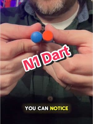 Nerf N1 Dart vs traditional Full Length Dart #toys #nerf #foamdartblasters 