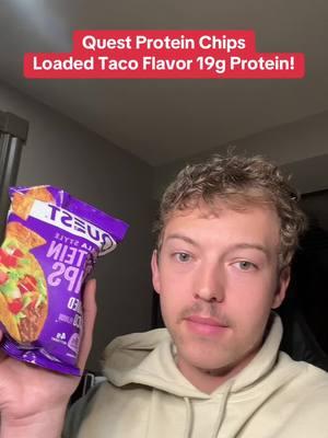 All the taco flavor you love, packed into protein-rich chips! Snack smarter with these crunchy, Loaded Taco Tortilla Style Protein Chips. #LoadedTaco #ProteinChips #proteinsnacks #HealthyCrunch #SnackBetter #GuiltFreeSnacking #TacoLovers #ProteinPower #HealthyLiving #FuelYourBody #questproteinchips #questnutrition 