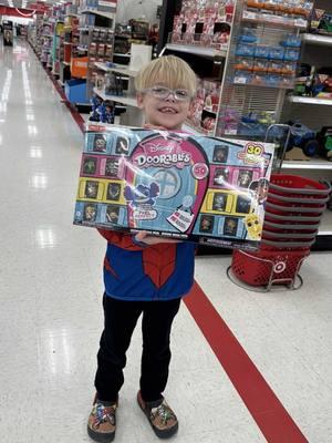 He got some duplicates.. BUT.  HE GOT WINNIE THE POOH!! YAY!! 🤣🤪  #teamtanner #tannerbaby #cysticfibrosis #raisingawareness #unboxing #disneydoorables #disneydoorables 