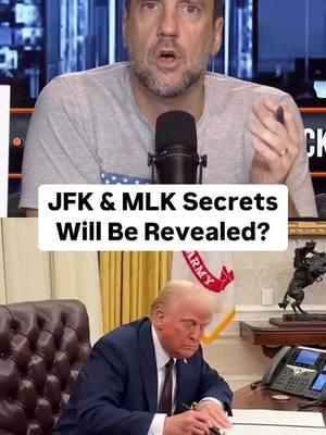 What will we find out in the declassified JFK, MLK & RFK files? @claytravisoutkick #outkick #claytravis #jfk #rfk #mlk #martinlutherking #martinlutherkingjr #donaldtrump #trump #declassified #secrets #news #politics #history