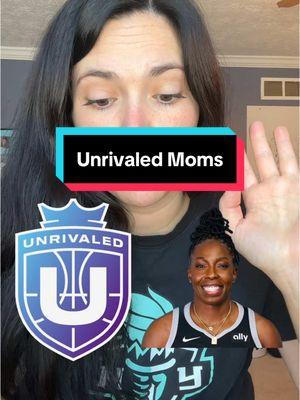 We love @Unrivaled Basketball moms #unrivaled #womensbasketball #WNBA #chelseagray #wbb 