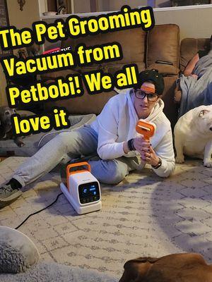 Complete Pet Grooming Vacuum and Trimmer set from @Petbobi . The dogs love it and it is so much better than their hair getting everywhere! #dogvacuumbrush #petvacuumcleaner #pethairvacuum #petgroomingvacuum #petbobi 