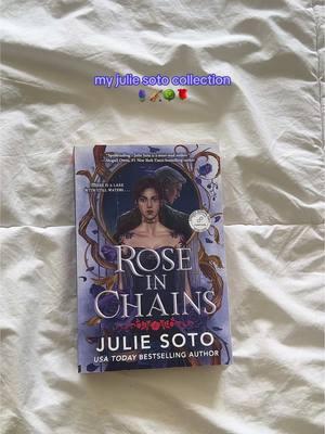 thank you @Julie Soto for the gifted copies 💜 #roseinchains #juliesoto #forgetmenot #notanotherlovesong #bookmail #bookish #romantasybooks #fantasybooks #favoriteauthor 