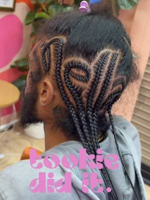 his NAME in BRAIDS🔥 #tookiedidit #labraider #fyp #labraids #braids #hair #hairstyles #hairtransformation #hairgoals #braidstyles #braiders #braidedhairstyles #explorepage #trending #explore #blackbraider #bundles #clientreaction #feedinbraids #dayinmylife 