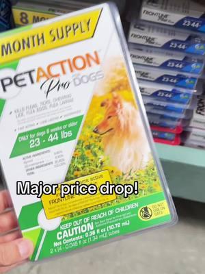 I love the price on Petaction flea and tick at BJ’s! This price is even better. I only saw medium size on clearance at our club. YMMV. #bjsdeals #bjscouponingqueen #bjsclearance #clearanceatbjs 