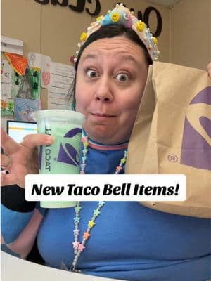 Let’s try new Taco Bell menu items! #tacobell #yum #dirtysoda #dirtybajablast #newitems #yum #mukbang #asmr #pregnant #teacher #lunch #lunchtok #taylorfrankiepaul #secretlivesofmormonwiveshulu 