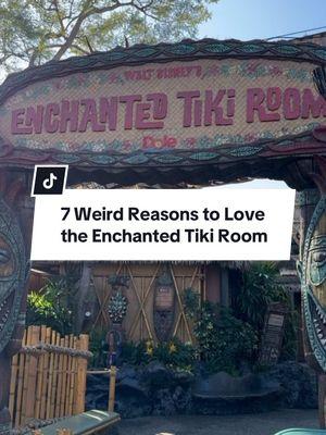 It took me YEARS to figure out why that song plays at the end of this show because it always felt like an odd choice. But when you put it in context of the fast pivot from restaurant concept to show, it makes sense. They needed a way to get people up and out of their seats and out of the building fast, and adding a catchy tune that everybody knew (but just putting new words to it) was a quick and efficient way to get the job done. Nobody had to write more music, Disney just had to plug in a few lyrics to a tune they already owned.  It’s no secret that there’s several other pieces left over from the restaurant concept still around, including the fact that they had previously recycled the chairs for the restaurant and use them for the show (they’ve since been replaced by benches). The coffee beverage station that is in the center of the room remained, however, and you can see it in the concept art I showed here.  The Rolly Crump Maui tiki statue is such a crazy story because the deer scare/bamboo that tipped over wasn’t really what he was thinking of when the wife was in that particular position 😳 When John Hench saw it, he told Rollly, you can’t put that in a Disney park 😂  when we asked what God it was, John Hench said, “the tempo God”. Walt misheard him and thought he said the god of time. When we walked away, they panicked and realized they had to figure out what God was associated with time, and after some research they came up with Maui. They added a clock to his face and the rest is history.  Rolly sculpted about 80% of what you see in the tiki room because nobody else was available to help because they were all busy with the 1964 New York World’s Fair. When he asked Blaine Gibson for help, he said all of my sculptors are busy and suggested Rolly do it himself. So he did,  he sculpted things for the first time in his life, and he did, indeed,  use a fork from the commissary to make the grooves and scratches on the tikis.  #tikiroom #enchantedtikiroom #waltdisney #rollycrump #disney #disneyparks #disneysecrets #disneytrivia #imagineering #imagineers #johnhench #disneyland #disneylandpark #disneylandcalifornia #disneyfun #disneyfan #dolewhip #disneyattractions #adventureland #disneyhistory #disneyfan #disneyfans #disneynerd #distory #disneytok #disneytiktok