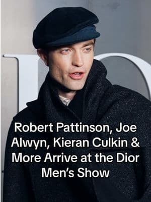 ICYMI, your internet boyfriends are in Paris— and they’re all at the Dior Men Winter 2025 show. #robertpattinson #kieranculkin #calebmclaughlin #louisgarrel ##namjoohyuk #dior 