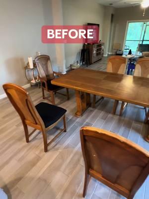 Best $60 I ever spent #thriftfind #diyproject #diyvideos #thriftflip #thriftedhome #diysupplies #craftsupplies #diningtablemakeover #diydiningtable 