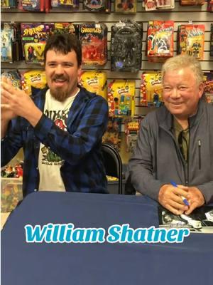 When the legendary William Shatner was here! Follow for future announcments!  #williamshatner #startrek #startrekfans #meetingcelebrities #pandorasboxtoysandcollectibles 