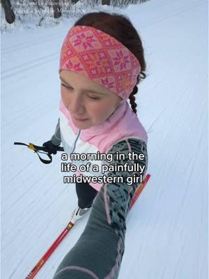 Wisconsin winters are unbeatable #wisconsin #midwestprincess #xcskiing #skiing #winteractivities #nordicskiing #karitraa #workoutroutine #midwestliving #dayinthelife 