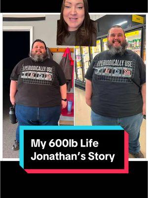 My 600 pound life. S13E01 Jonathan’s story. Possibly my favorite person in the entire series. #my600lblife #my600poundlife