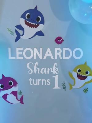 Leonardo Shark turns 1!!! 🥳 Baby Shark 1st Birthday theme  Message us to inquire about your next event  Mini Concha’s and Treats by @LACHAKANILLADELICIAS  #babyshark #firstbirthday #birthdayboy #birthdayparty #birthdaydecor #balloondecor #personalizedtreats #fyp #fy #marqueenumber #birthdaycake #birthday 