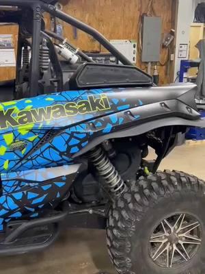 Another KRX4 custom wrap kit, this time a bright shattered/cracked design with matte finish!  We'll post a walk around video as soon as we have it.  Thank you so much for trusting us with your design, Michael. 😁  It looks AMAZING! 😍  Looking to change up the look of your ride?  Want to make it unique to your style?  We can help!  Whether you would like us to install your wrap,  or need us to ship to you, we can take your look to the next level, from mild to wild.  We use only the best wrap media, designed specifically to stand up to harsh off-road conditions.  We send out detailed, color-coded instructions and an installation kit at no extra cost to make the process smoother for you.   Find us on Facebook, Instagram & Tiktok or message for more info & a custom quote. 📧 design@murraypowersports.com 📲💻🖱 murraypowersports.com #custom #kawasaki #krx1000 #wrap #kawasakikrx #kawasakikrx1000 #krx4 #krx4seater #krx41000  #kawasakikrx41000  #murraypowersports #customdesign #substanceinc #substanceincorporated #epson #summa #offroad #utv #sxs #matte 