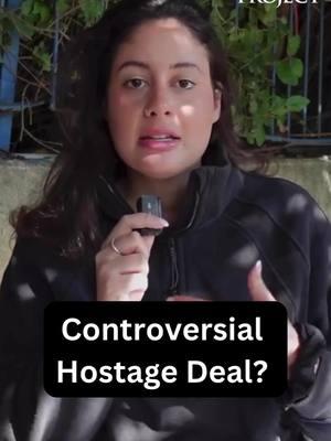 Why is this hostage deal controversial? Dominique Hoffman unpacks here. ⬆️ Watch the full video at the link in bio! #bringthemhomenow #bringthemhomenow🇮🇱🇮🇱🇮🇱🇮🇱🇮🇱🇮🇱🇮🇱💙💙💙💙💙💙💙💙 #israelpalestine