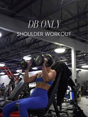 DB only shoulder workout 💙🍋‍🟩🦋✨🪩 #shoulderworkout #dbonlyworkout #upperbodyworkouts #workoutsforwomen @csb 