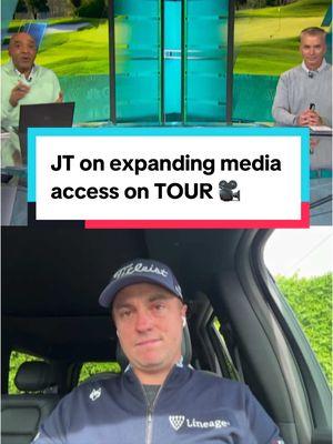 Justin Thomas explains why PGA TOUR players expanding media access will help improve the overall product for fans of the game. 🎥 #golf #golftok #golftiktok #justinthomas #jt #PGATOUR #interview #pga #allaccess #television 