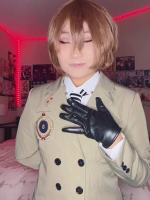 Man I wanna preform again I miss idoling so much ahhh😭 #hanhanwashere #persona5 #persona5cosplay #akechigoro #akechi #p5 #p5r 