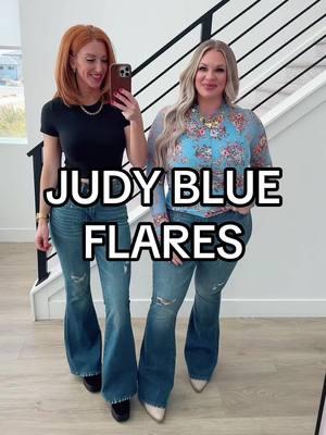 Our Judy Blue MUST HAVE flares are the perfect addition to your wardrobe! #walkerroseboutique #fyp #foryoupage #judybluejeans #judyblue #flarepants #stretch #boutique 