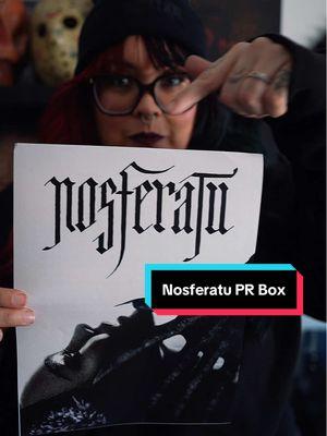 Nosferatu available now on digital platforms 🩸 #nosferatu #countorlok #roberteggers #goth #gothic #gothromance #horror #pr #prbox #prmailer #unboxing #dark 