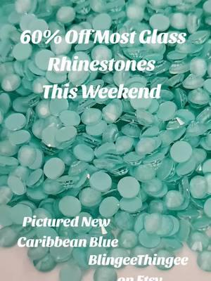 60% Off Most Glass Rhinestones this weekend including both Nonhotfix and Hotfix Rhinestones BlingeeThingee on Etsy for all your sparkly supplies #bulkbags #wholesale #sale #wheretobuyrhinestones #blingshop #rhinestones #bling #rhinestonevendor #rhinestonesupplier #BlingeeThingee #crafty #