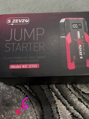 #ET05 Jump Starter 1600A Portab#viralofficial 