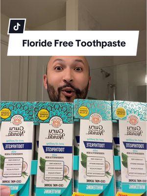 This Toothpaste is finally here and I was able to grab it by @GuruNanda LLC #toothpaste #gurunanda #floridefreetoothpaste #tooth #toothbrush #naturalingredients 